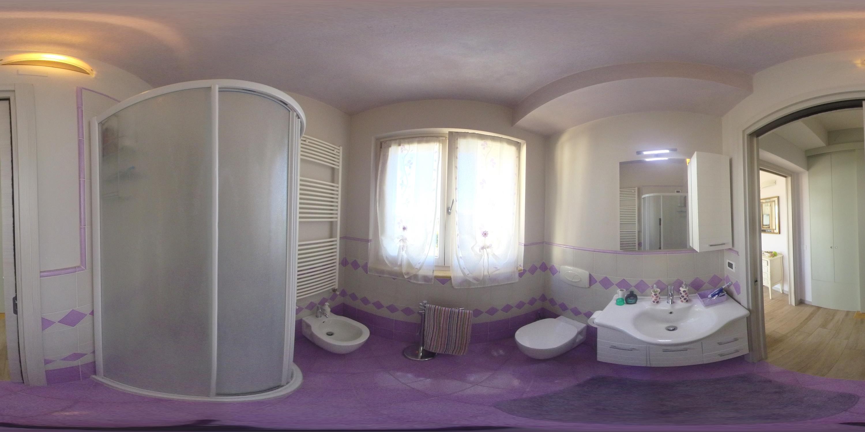 Bagno 1 360° villa bifamiliare vendita Padenghe